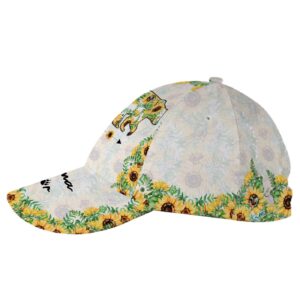 Sunflower Mamabear Hat Classic Cap KCF103108Pb