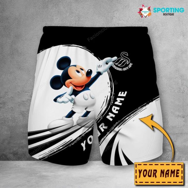 Swansea City A.F.C Personalized Fashion Men Hawaiian Shorts Pant