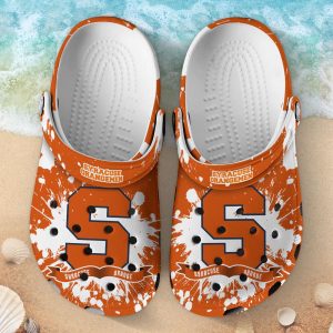 Syracuse Orange Clog Shoes, Water Shoes - Gift for Men Women Fans - Gift for Men Women Fans 3