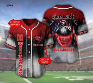 Tampa Bay Buccaneers Personalized Baseball Jersey