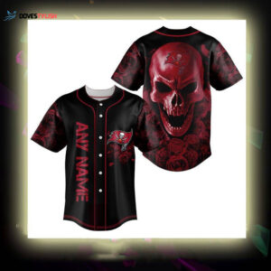 Tampa Bay Buccaneers Personalized Baseball Jersey