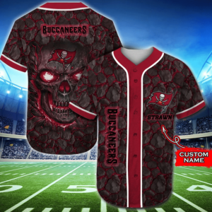 Tampa Bay Buccaneers Personalized Baseball Jersey
