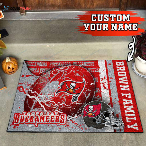 Tampa Bay Buccaneers Personalized Doormat Home Decor 2024 2025 26
