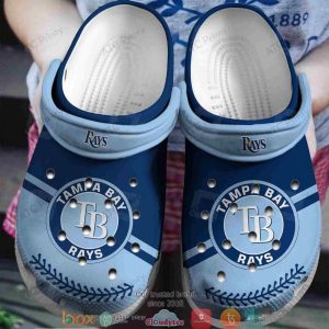 Tampa Bay Rays Light Blue Crocband Clogs – Gift for Men Women Fans – Gift for Men Women Fans