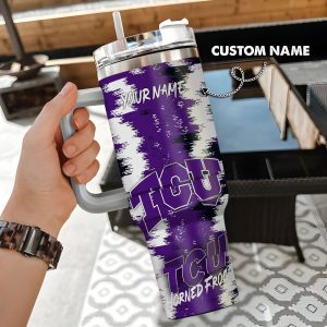 TCU Horned Frogs Stanley Tumbler – Gift for Fan Men Women