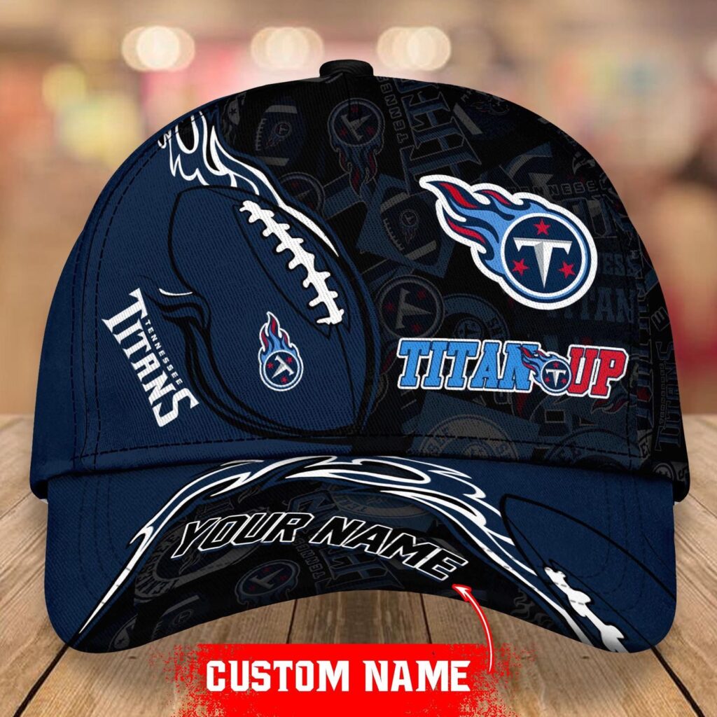 Tennessee Titans Classic Personalized 3D Classic Cap For Fan