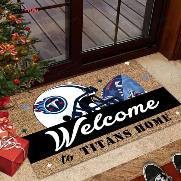 Tennessee Titans Doormat Home Decor 2024 2025 26