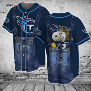 Tennessee Titans Personalized Baseball Jersey