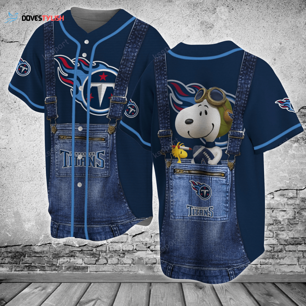 Tennessee Titans Personalized Baseball Jersey Tennessee Titans Personalized Baseball Jersey