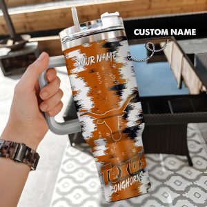 Texas Longhorns Stanley Tumbler – Gift for Fan Men Women