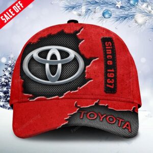 Toyota Personalized Cap For Fan - 3D Hat Men Gift