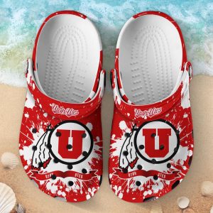 Utah Utes Clog Shoes, Water Shoes - Gift for Men Women Fans - Gift for Men Women Fans 3