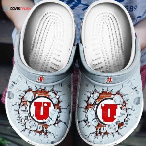 Utah Utes NCAAF Teams big12 Clogs Shoes Clogs Unisex Footwear