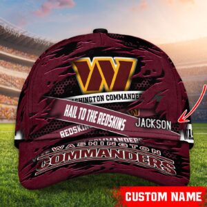Washington Commanders NFL Classic CAP Hats For Fans Custom