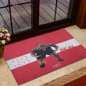 Washington Wizards Bradley Home Decor 2025 Foldable Doormat Indoor Outdoor Welcome Mat Home Decor