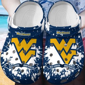 West Virginia Mountaineers Clog Shoes, Water Shoes – Gift for Men Women Fans – Gift for Men Women Fans