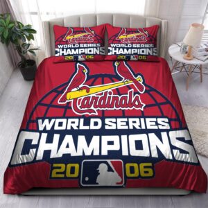 World Series Championships St Louis Cardinals Mlb Bedding Sets