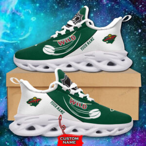 Minnesota Wild Custom Name Max Soul Shoes Sikhiarts Store Gift