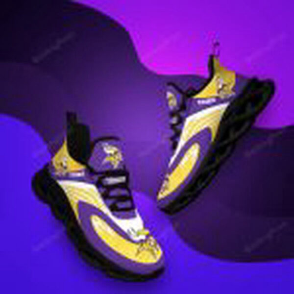 Minnesota Vikings NFL Max Soul Shoes Gift