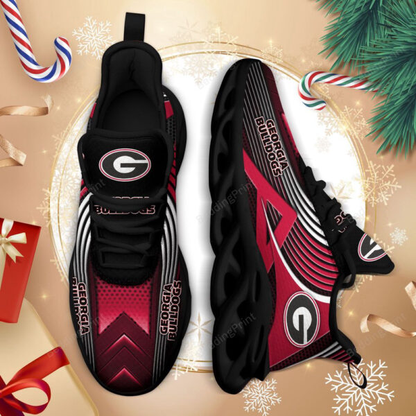Georgia Bulldogs NCAA Max Soul Shoes Gift