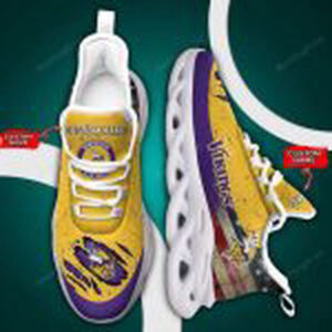 Minnesota Vikings Nfl Personalized Max Soul Shoes