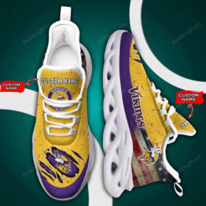 Minnesota Vikings Nfl Personalized Max Soul Shoes