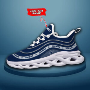 Dallas Cowboys Max Soul Shoes Luxury Custom Name     For Men Women