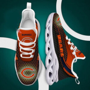 Chicago Bears Max Soul Shoes Luxury Custom Name     For Men Women