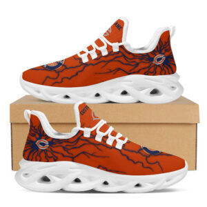 Chicago Bears Custom Name Stylish Graffiti Personality Max Soul Shoes   For Men Women
