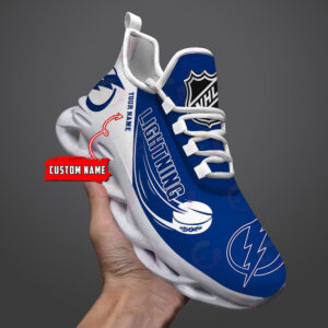 Custom Name NHL Tampa Bay Lightning Personalized Max Soul Shoes For Men Women