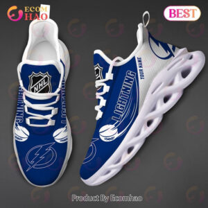 Custom Name NHL Tampa Bay Lightning Personalized Max Soul Shoes For Men Women