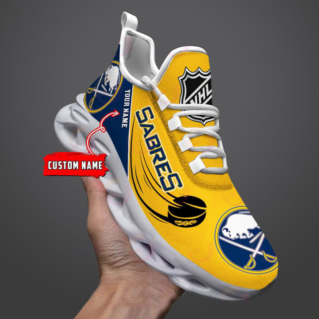 Custom Name NHL Buffalo Sabres Personalized Max Soul Shoes For Men Women Custom Name NHL Buffalo Sabres Personalized Max Soul Shoes For Men Women