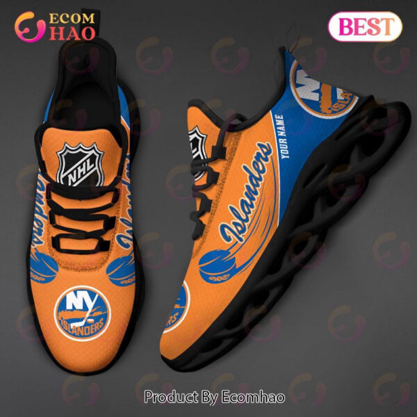 Custom Name NHL New York Islanders Personalized Max Soul Shoes For Men Women