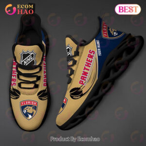 Custom Name NHL Florida Panthers Personalized Max Soul Shoes For Men Women
