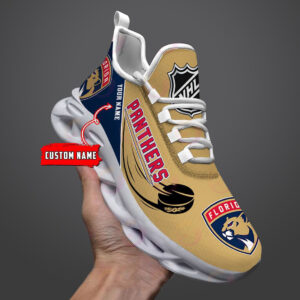 Custom Name NHL Florida Panthers Personalized Max Soul Shoes For Men Women