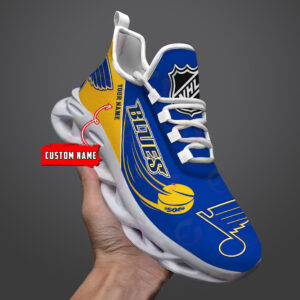 Custom Name NHL St. Louis Blues Personalized Max Soul Shoes For Men Women