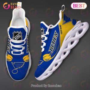 Custom Name NHL St. Louis Blues Personalized Max Soul Shoes For Men Women