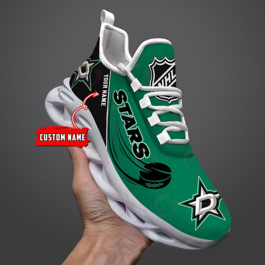 Custom Name NHL Dallas Stars Personalized Max Soul Shoes For Men Women