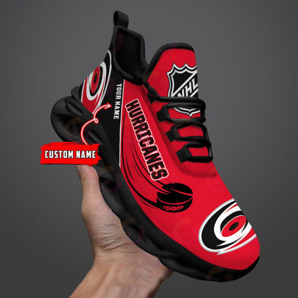 Custom Name NHL Carolina Hurricanes Personalized Max Soul Shoes For Men Women