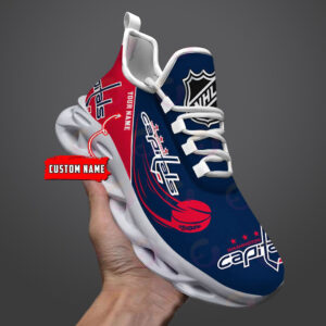 Custom Name NHL Washington Capitals Personalized Max Soul Shoes For Men Women
