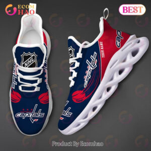 Custom Name NHL Washington Capitals Personalized Max Soul Shoes For Men Women