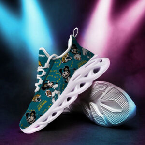 Personalized Name Jacksonville Jaguars Mickey Max Soul Shoes For Men Women