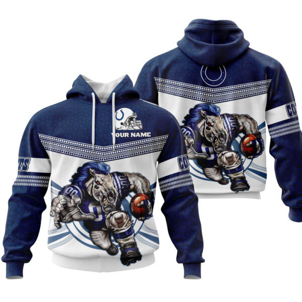 Fathead Mascot Hoodie , Indianapolis Colts, Best Gift For Men And Women
