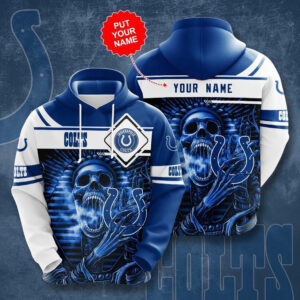 Personalized Indianapolis Colts 3D Hoodie, Best Gift For Men And Women
