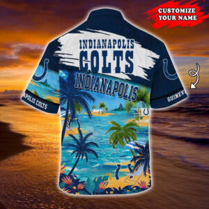 Indianapolis Colts NFL-Customized Summer Hawaii Shirt For Sports Fans