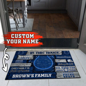 Indianapolis Colts NFL, Custom Doormat For Couples This Year