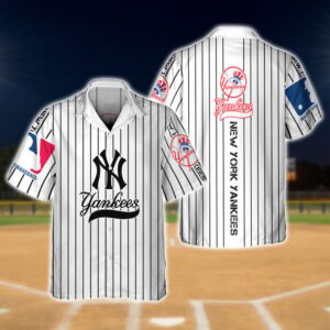 Official New York Yankees 3D Hawaiian Shirt – Limited Edition MLB Merchandise