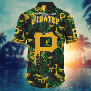 Pittsburgh Pirates MLB Hawaiian Shirt & T-Shirt Set for Fans – Summer Football Gift