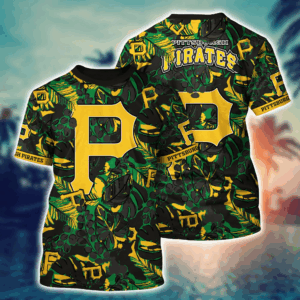 Pittsburgh Pirates MLB Hawaiian Shirt & T-Shirt Set for Fans - Summer Football Gift 3