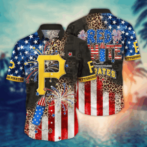 Pittsburgh Pirates MLB Hawaii Shirt: Independence Day & Summer Gift